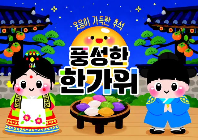 추석 배경 1