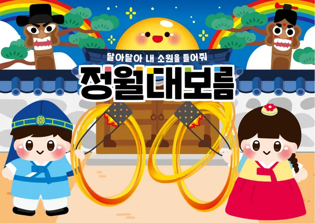 쥐불놀이 배경