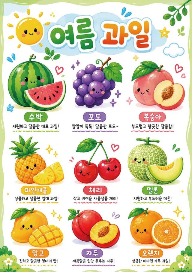 여름 벽보 3종입니다 ^-^