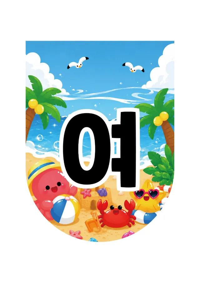 여름 가랜드 2종