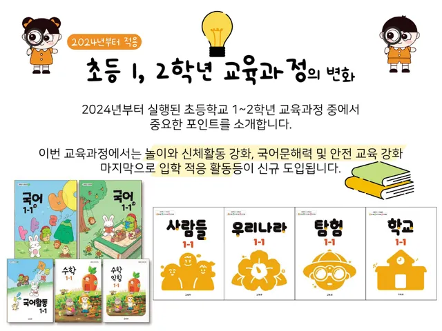 초등개정 교육과정이 궁금해요!