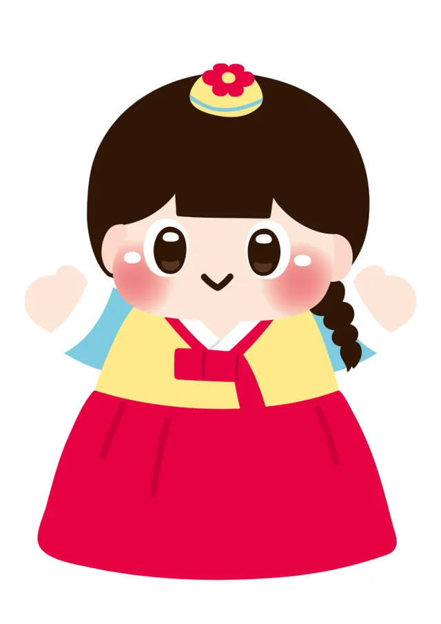 2026 한복 캐릭터